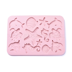 Силиконовые Молды для морского организма DIY-F044-12