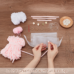 DIY-Kits zur Herstellung von Umhängetaschen&nbsp;DIY-WH0504-319B