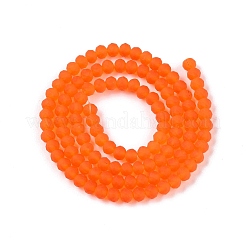 Прозрачные стеклянные бусины&nbsp;LS-EGLA-A044-T3mm-MD25