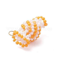 Подвески-конфеты из стеклянных бусин&nbsp;PALLOY-MZ00982