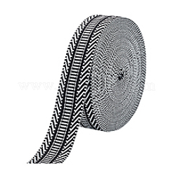 10 ярд полиэстеровой полосатой жаккардовой ленты OCOR-PH0004-10