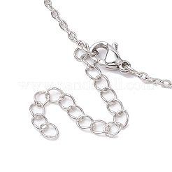 Colliers à pendentif en acrylique&nbsp;NJEW-JN04888