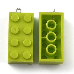 Непрозрачные акриловые подвески&nbsp;LS-MACR-B0001-02B