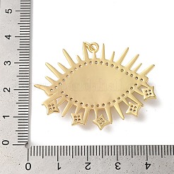 Стойки обшивки латунь кубического циркония подвески KK-G504-22G-01