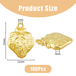 100 шт. Латунные подвески&nbsp;KK-DC0003-58