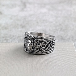 Retro-Fingerringe aus Edelstahl 304 für Herren&nbsp;WGC3F58-01