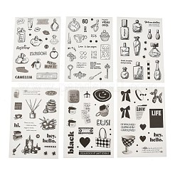 Schwarz weiß serie bild sticker&nbsp;LS-STIC-Q005-03C