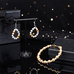 Матовый стиль спрей окрашены акриловые бусины&nbsp;ACRP-AR0001-04