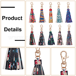 10 шт. 10 стиля искусственная кожа кисточка большие подвески украшения&nbsp;KEYC-WR0001-31