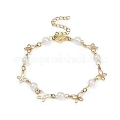 Браслеты-бабочки из нержавеющей стали 304 для женщин BJEW-JB11622