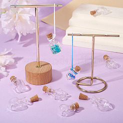 10 шт. 10 стиля мини-контейнеры для бутылок из боросиликатного стекла&nbsp;BOTT-TA0001-01