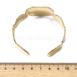 Bracelets manchettes en acier inoxydable 304 pour femmes&nbsp;BJEW-Z177-01G-01