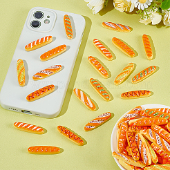 60шт. багет из смолы с микропейзажными украшениями&nbsp;AJEW-NB0007-15