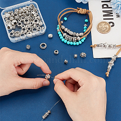 120шт 12 стиля бусины из сплава в тибетском стиле FIND-AR0004-66