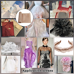 Сетчатая ткань органза DIY-WH0660-11A