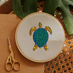 4 лист 11.6x8.2-дюймовых рисунков вышивки палочками и стежками DIY-WH0455-036