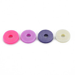 4 couleurs de perles d'argile polymère faites à la main&nbsp;CLAY-N011-032-20