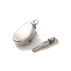 Застежки-коробочки из нержавеющей стали марки 304 STAS-C100-01C-P