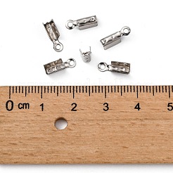 Устойчивые к потускнению концы шнура из нержавеющей стали 201 с загнутыми концами&nbsp;X-STAS-R055-08