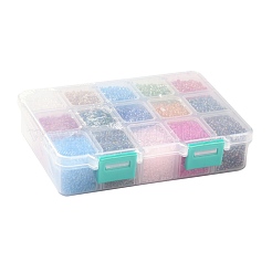 375 г 15-х цветных стеклянных бусин&nbsp;SEED-JP0004-05-2mm