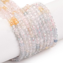Природные морганит нитей бисера&nbsp;LS-G-F770-D04-02