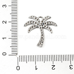 Латунные микро проложить кубического циркония подвески KK-G534-01A-P