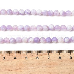 Natürliche Lavendel-Amethyst-Perlenstränge&nbsp;G-K376-A05-5mm