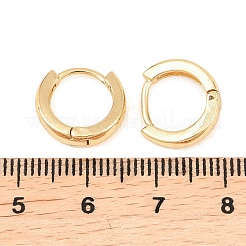 Латунные серьги обруча&nbsp;EJEW-A156-09A-G