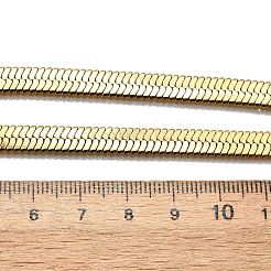 Ionenbeschichtung (IP) 304 Edelstahl Fischgrätenkette Halskette für Männer Frauen&nbsp;X-NJEW-E076-03E-G