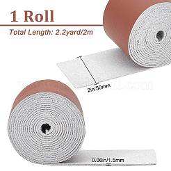 Плоский шнур из микрофибры из искусственной кожи&nbsp;LC-WH0006-07D-04