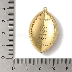 Colgante de latón bañado en esmalte con circonita cúbica&nbsp;KK-A229-32G-02