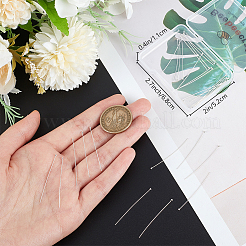 30 шт. 925 серебряные булавки с шаровой головкой STER-BBC0005-96A