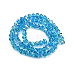 Гальванизируйте прозрачное стекло бисер нитей&nbsp;EGLA-B011-08A-AB07