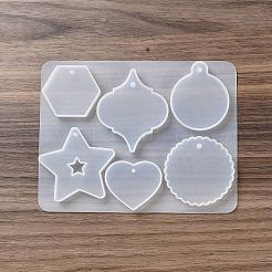 Подвески из силиконовой формы&nbsp;LS-SIMO-S002-04D