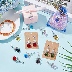 Стекло подвесные украшения&nbsp;HJEW-GO00030