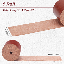 Искусственная кожа ткань обычная ткань личи AJEW-WH0034-90D-02