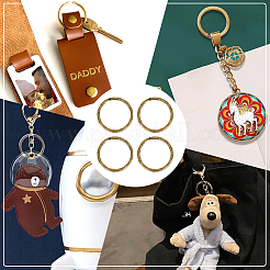 5 сумка железные разъемные брелоки в тибетском стиле IFIN-WR0001-09