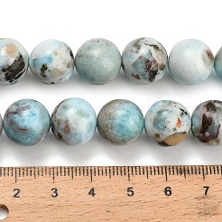 Природные ларимар бисер нитей G-L642-B19-12mm