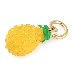 Подвески из латуни с покрытием из эмали&nbsp;KK-P287-09G