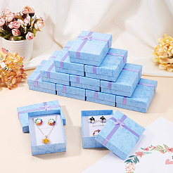 Картон комплект ювелирных изделий коробки CON-TAC0006-06C