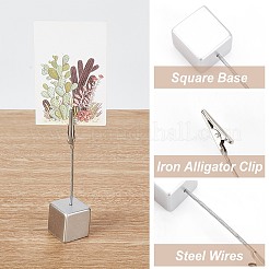 Держатели для заметок из смолы с квадратным основанием AJEW-WH0141-04A