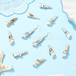 24 шт. 2-х цветные подвески из меди&nbsp;FIND-SC0020-01