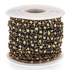 Catena a maglie smaltate in ottone dorato&nbsp;CHC-H103-08J-G