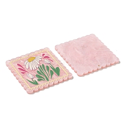 Непрозрачные акриловые подвески&nbsp;BACR-D002-09E