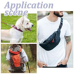 100 шт. 6 стиля помпонов пластиковых лестничных застежек-слайдеров&nbsp;FIND-FH0016-64