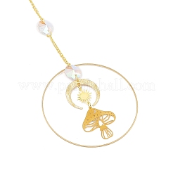 Латунные большие подвесные украшения&nbsp;LS-HJEW-M005-03G-05