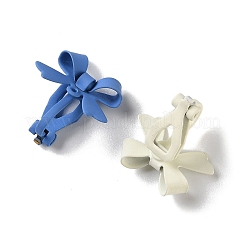 Застежки для сережек-клипс из сплава с напылением краски&nbsp;PALLOY-P318-01M