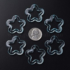 Прозрачные акриловые бусины&nbsp;MACR-S373-24-B08