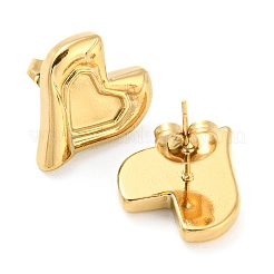 Фурнитура для сережек-гвоздиков из нержавеющей стали 304 EJEW-I290-12G