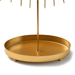 Подставка для железных ювелирных изделий с подносом ODIS-K003-06A-G